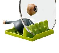 Support de couvercle, support de cuillère, pour ustensiles résistant à la | chaleur, organisateur de plan de travail, plateau de rangement d'outils pour grille, pour cuillère S