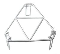Support de Cuisine Extérieur pour robuste et Léger pour Randonnée | Acier inoxydable pour robuste, design pliable compact, résistant à la chaleur, pour idéal pour le barbecue et la randonnée