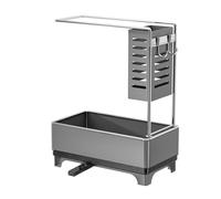Support de cuisine multi-compartiments pour éponges, brosses avec base ventilée pour maintenir la sécheresse efficacement ventilé porte-éponge égouttoir spongiforme offrant des choix de couleurs