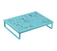 Support de cuisinière électromagnétique - MLBQ - Fer - 40x30x8 cm - Vert - Capacité de charge élevée - Facile à nettoyer