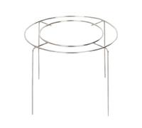 Support de cuisson rond en acier inoxydable - Grille à vapeur pour casserole | Dessous de plat robuste pour friteuse à air | Accessoires de grille de cuisson pour cuiseur vapeur de cuisine