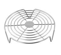 Support de cuisson vapeur en acier inoxydable multi-usages pour boulettes, légumes, œufs, autocuiseurs, compatible avec divers pots (16 cm)