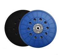 Support de disque de ponçage pour ponceuse à cloison sèche de 210 mm avec filetage de 14 mm, design à 10 trous pour ponceuses sans poussière et portables, outil de polissage mural, ajustement durable