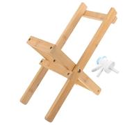 Support de Distributeur D'eau Portable Pliable Bambou, pour Gallon Beige | Stable et Léger, Installation Facile, Valve, pour Pique-niques et Voyage