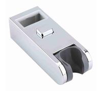 Support de Douche à Main Remplaçable pomme de douche ABS Chromé Réglable en Hauteur Curseur de Douche Barre Rail Porte-Tête Support Salle de Bains Main Remplacement Douche Ferroviaire Head