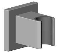 Support de douche Dornbracht, rosace angulaire 60x60mm, 28050980-27