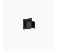 Support de douche Dornbracht, rosace angulaire 60x60mm, 28050980-33, Couleur: Noir Mat