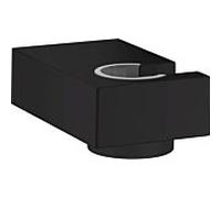 support de douche hansgrohe Porter E 28387670 pour Handbrausen , noir mat