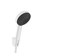 Hansgrohe Set pomme de douche Pulsify S - 1 jet EcoSmart+, support et flexible 125 cm, blanc mat