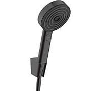 Support de douche Hansgrohe Pulsify Select S 24305670 105 mm, 3 jets Relaxation, économie d'eau, avec flexible de douche 160 cm, noir mat