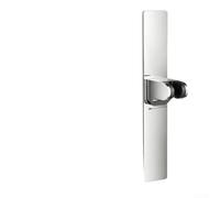 Support de douche magnétique réglable sans perçage fabriqué en acier inoxydable 304 avec base d'aspiration puissante pour montage mural de salle de bain (A)