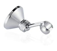Support de Douche - Mural - Orientable 360° - Cuivre - Finition Chromée