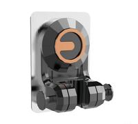 Support de douche mural rotatif à 360° pour salle de bain | Rotation complète à 360 degrés, angle de faisceau réglable, réglage de la direction de la douche, positionnement flexible
