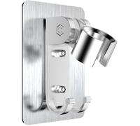 Support de douche sans perçage colle forte et vis réglable à 90 degrés adhésion puissante pour salle de bain