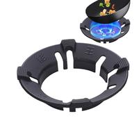 Support de en fonte antidérapant - Anneau de support lourd | Parfait pour la cuisson en extérieur, les grillades, le barbecue | Accessoire de cuisine pratique pour bloquer et accélérer le vent