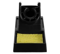 Support de Fer à Souder en Aluminium pour Pyrogravure, Stable | Station de Nettoyage Intégrée, Base Robuste et Réglable, pour Embouts Propres et Espace de Travail Plus Sûr