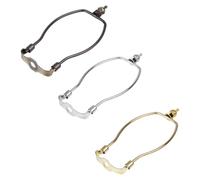 Support de Feu de Corne en Fer pour Lampe, Lot de 3 Pièces Plusieurs styles