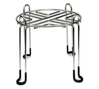 Support de filtre à eau de 20,3 cm de haut par 22,9 cm de large, compatible avec Berkey, support en acier pour la plupart des refroidisseurs d'eau alimentés par gravité moyenne - Acier inoxydable de