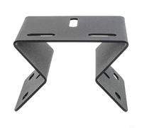 Support de fixation pour caméra de sécurité - Plaque murale d'angle à 90 degrés pour systèmes IP CCTV - Support résistant à la rouille - Grand angle de vue (noir)