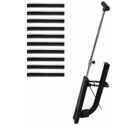 Support de fixation pour plancher chauffant, 90 cm, pour tubes de 16-20 mm, avec 500 fixations