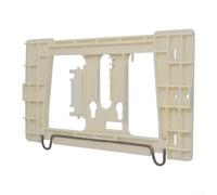 Support de Fixation pour Plaque de Chasse pour geberit 115.333.11.1 - ABS pour robuste pour Réservoir pour wc Encastré avec Clips Métalliques