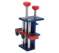 Support de fixation pour portes de placard, en aluminium, gabarit de montage, guide de perçage