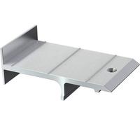 Support de fixation pour terrasses, système S-Fix-H, ensemble de 10 pièces, comprenant les vis de fixation pour les dalles UK Isostep-H