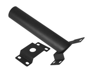 Support de Fixation Solaire pour Lampadaire Extérieur LED en Acier Noir | Montage Extérieur, Extension Stable, pour Lampes de Rue et Poteaux D’éclairage, Finition Noire