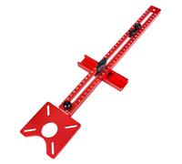 Support de fixation universel, système 4-en-1, plaque de fixation en aluminium pour table de découpe, compatible avec les bancs de travail pour le travail du bois