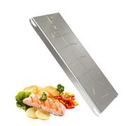 Support de flamme pour barbecue - Grille plate - Accessoire de barbecue pour saumon flammé - Accessoire de barbecue pour extérieur, camping, terrasse, jardin, pique-nique