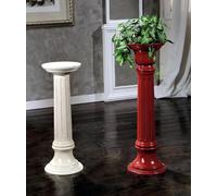 Support de fleurs Colonne de fleurs Poteau de fleurs Poteau de fleurs Blanc nouveau