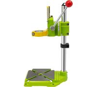 Support de forage - Vertical 49 cm - Pivotant 90° - Réglable en hauteur - Pour perceuses 38-42 mm - Course 0-6 cm - Axe Y 50 mm