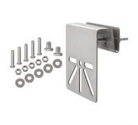 Support de gouttière en métal, pour caméra de sécurité solaire EufyCam S3 Pro, construction en métal résistant aux intempéries, support réglable pour caméra extérieure pour installation flexible
