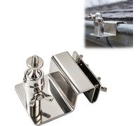 Support de Gouttière pour Eufy Camera Exterieur | Support Caméra Gouttière en Acier Inoxydable pour 2C/2C Pro, 2/2 Pro, 3C/S300, 3/S330 Panneaux Solaires, pour Vis 1/4"