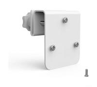 Support de gouttière stable en métal pour Eufy Security pour Eufycam S340 E42 E30 Blanc Installation rapide Fixation sécurisée