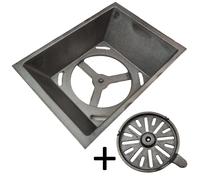 Support de grille à cendres pour poêles à cheminée Modena 2.0 de Conforto