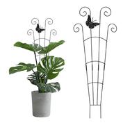 Support de grimpantes Accessoire scénique robuste pour temps | Support métallique de jardinage pour lierre, bonsaï, légumes, tomates, poivrons, orchidées, lierre, fleurs, rebord de fenêtre