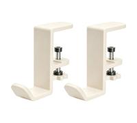 Support De Guirlande 2 Pièces Support de Noël Sans Perçage Antidérapant | Porte-Bas de Noël Suspension Couronne Festive Pour Maison Salon Chambre Bureau Ferme Étagère Table Déco Ornement Crémeux