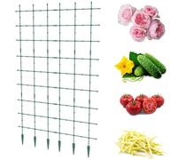Support de jardin - BOTLE - Treillis pergola 120x180 cm - Vert - Plantes grimpantes - Durable