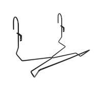Support de jardinière - LOUIS MOULIN - Basics - Acier époxy - Noir - 35 cm