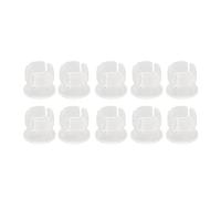 Support de Lampe à LED de 5 Mm, Support de Diode électroluminescente en Plastique à Boucle Plate, Taille Standard Multifonctionnelle Résistante à l'usure pour les équipements d'éclairage (Blanc)
