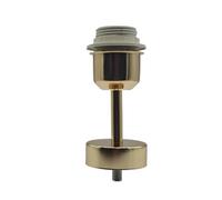 Support de lampe de bureau à culot fixe E27, douille en métal et fer, accessoires d'éclairage for bricolage(A Plating brass)