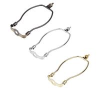 Support de Lampe en Fer Corne, Lot de 3 Pièces pour Lampe Plusieurs styles