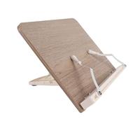 Support de lecture et d'écriture réglable, support livre ergonomique à 16 positions avec tourne-page porte-stylo, bureau pliable Livre de cuisine(Grand)