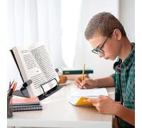 Support De Lecture Réglable En Métal Ketiee - Support De Livre Portable Pour Livres De Cuisine, Manuels Scolaires Et Plus Encore - Design Ergonomique