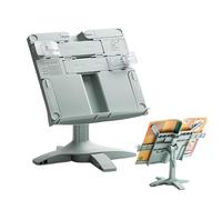 Support de lecture réglable - Hauteur réglable - Rotatif - Écran portable | Support de livre de table pour partitions, étudiants, enfants, apprentissage, livre de cuisine, documents, Bible