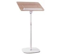 Support de lecture sur pied avec support cantilever, étagère de lecture sur pied, pupitre portable réglable pour églises, bureau en acrylique transparent avec large surface de lecture, monta
