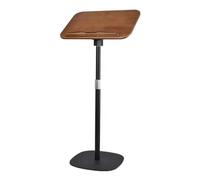Support de lecture sur pied en porte-à-faux, étagère de lecture sur pied, pupitre portable pour église - Pupitre sur pied réglable avec surface de lecture inclinée - Montage facile, podium p