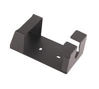 Support de Lisseur de Cheveux, Support de Fer à Friser, Support D'outil de Cheveux en Métal en Acier Inoxydable, étagère de Fer à Friser Murale, étagère de Salle de Bain (Noir)(Noir)