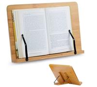 Support de Livre - Bois - Réglable - Pliable - Multifonctionnel - Idéal pour Lecture
